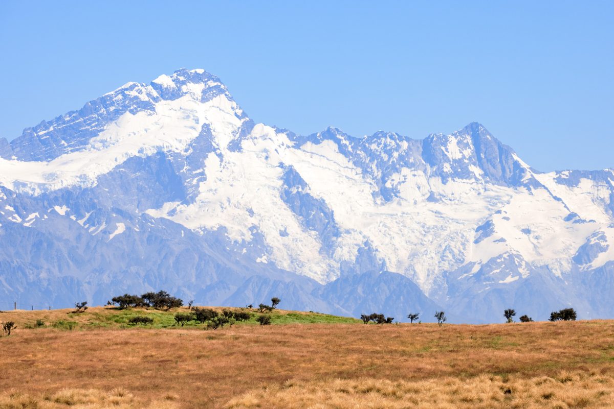 The Southern Alps, Rugged Mountains & Glacier Lakes