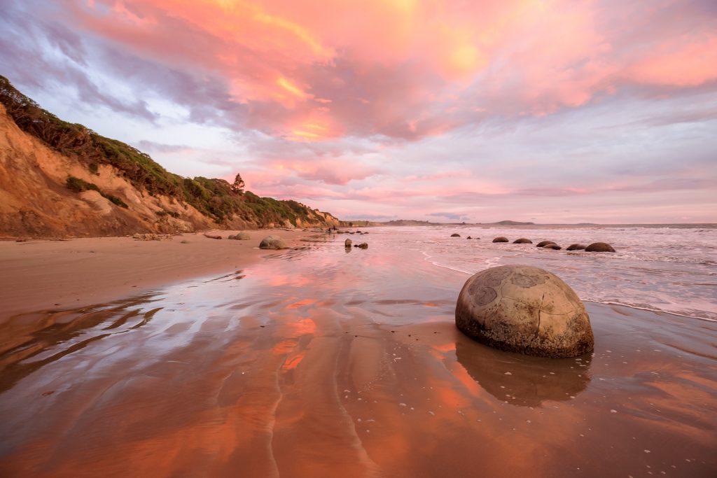 Moeraki Beach Sunrise