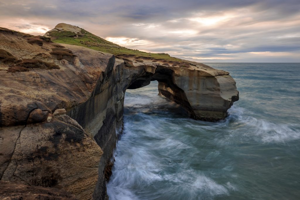 Rock Arch Tunnel Beach