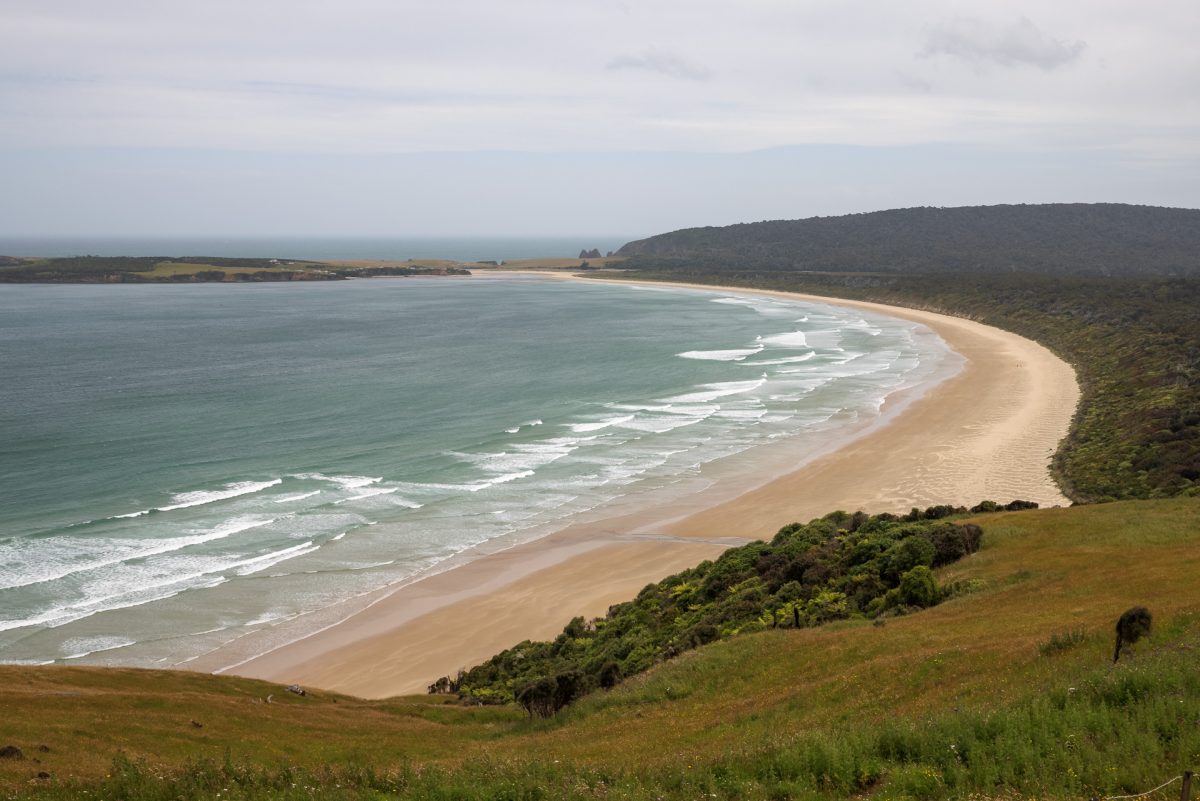 Golden Beach in the Catlins