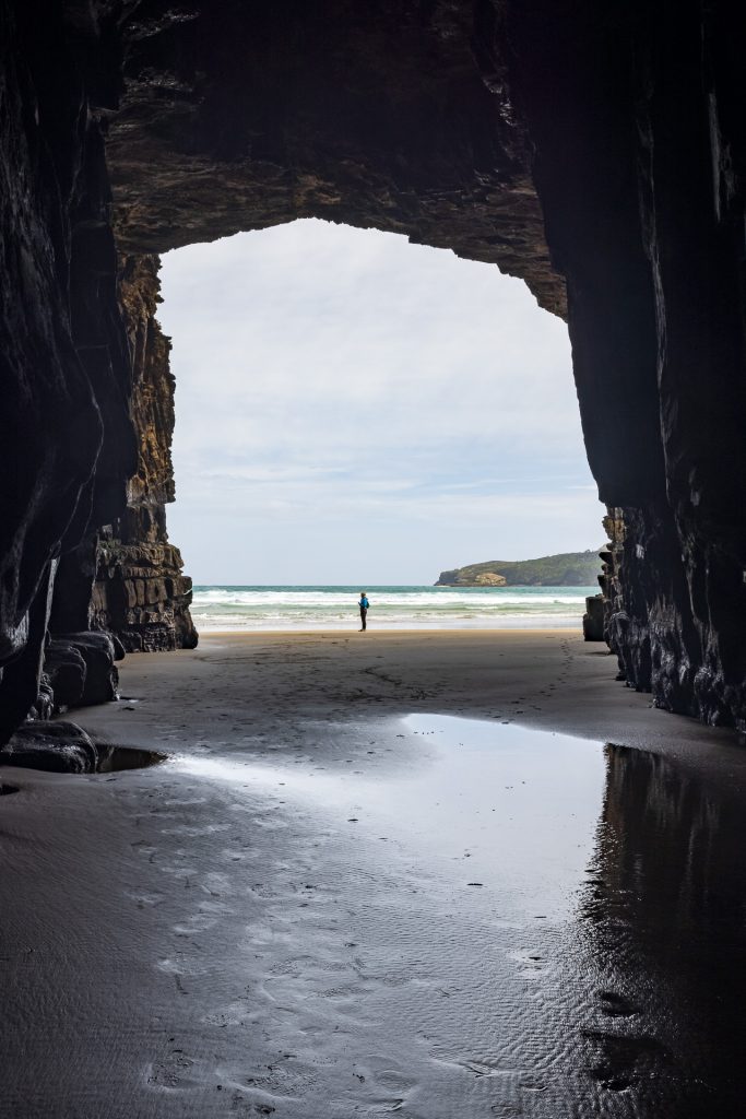 Cathedral Cave Sea View