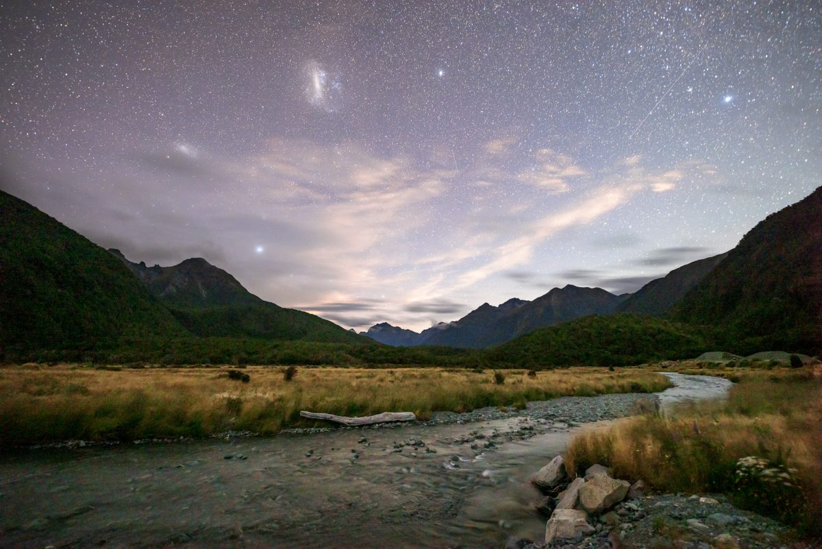 Night Sky, Cascade Creek