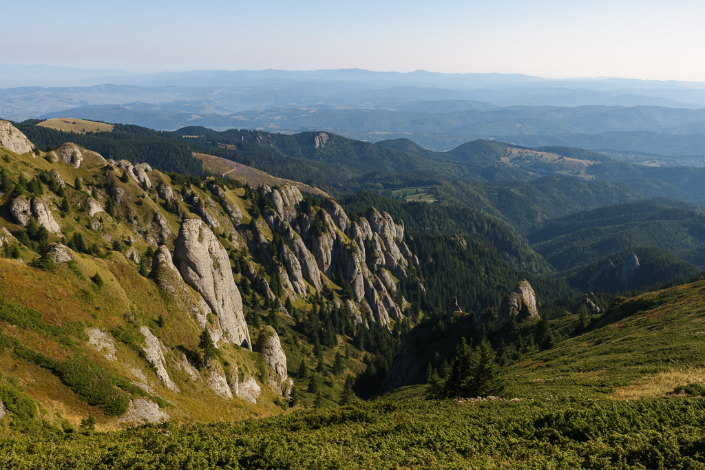 Karst Rock formations from Ciucas Ridge