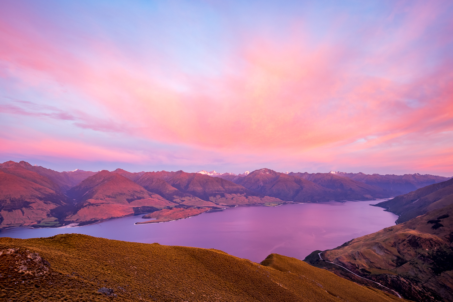 Sunrise Over Lake Wanaka