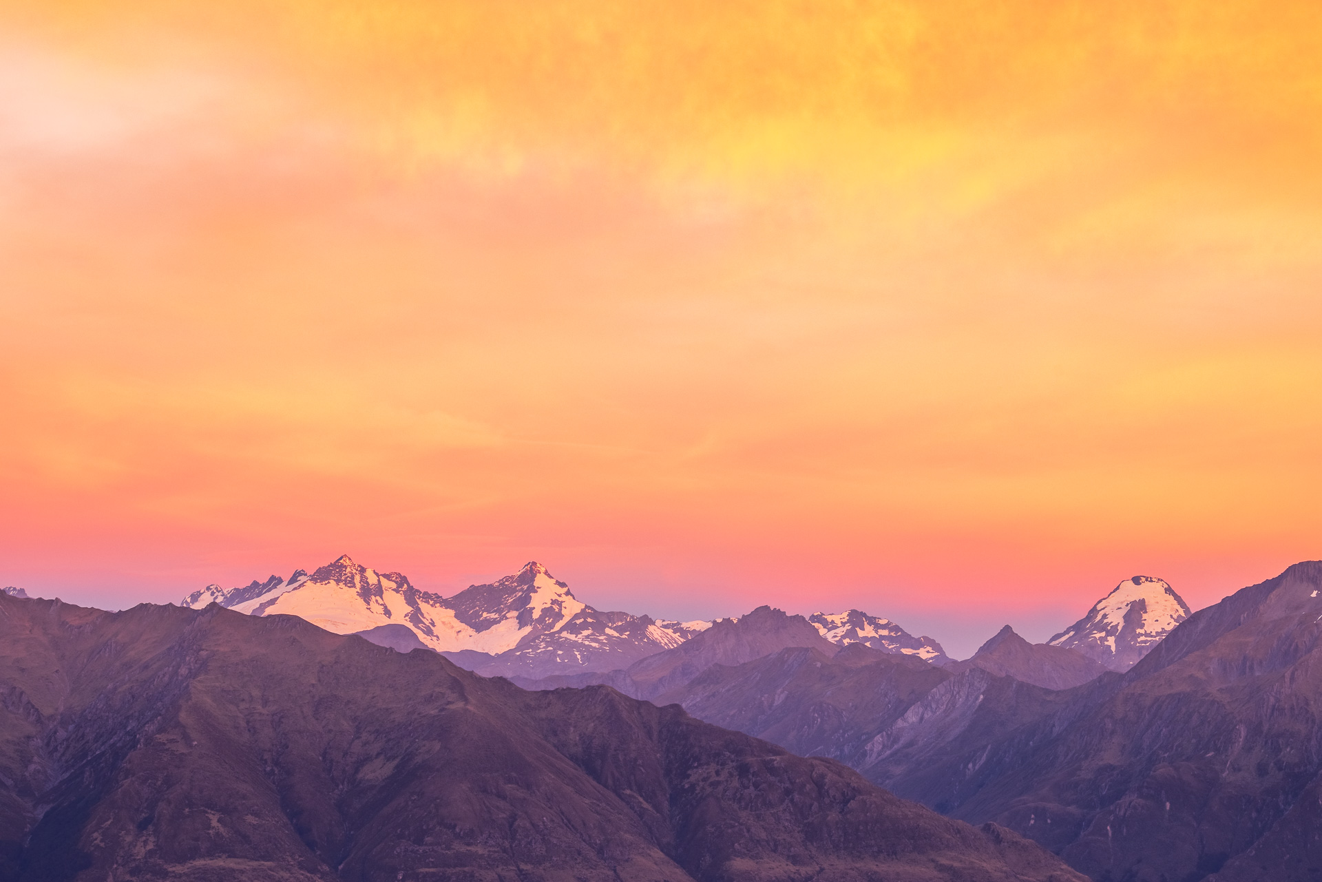 Sunrise Mount Aspiring