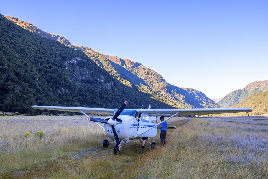 Cessna Landing in the Siberia Valley
